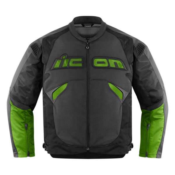 Cazadora moto ICON Sanctuary Jacket Green