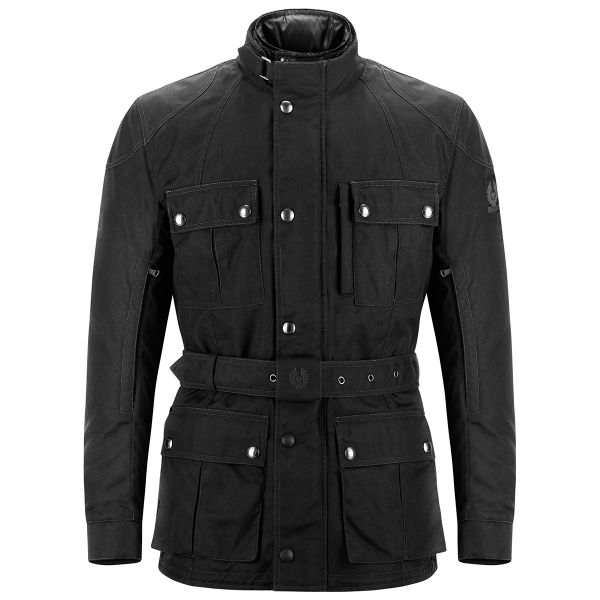 Chaquetas moto Belstaff Snaefell Wax Cordura Black