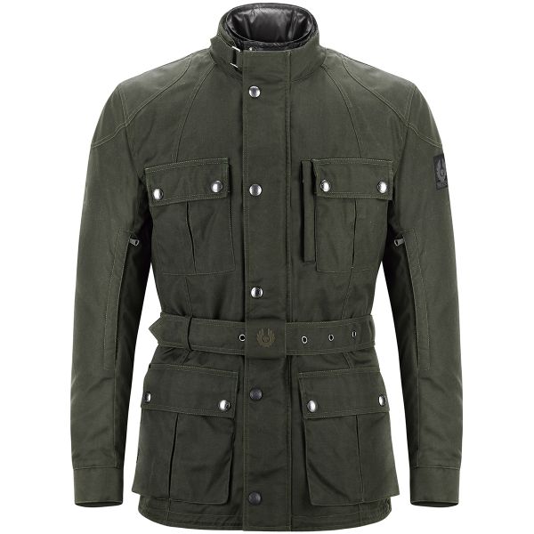 Cazadora moto Belstaff Snaefell Wax Cordura Military