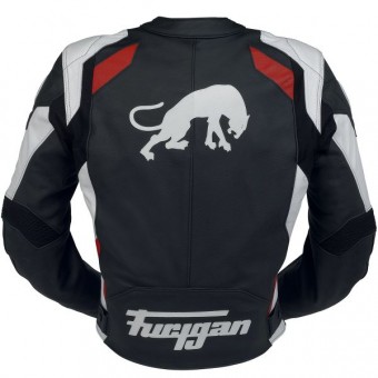 Furygan Spyder Negro Blanco Rojo