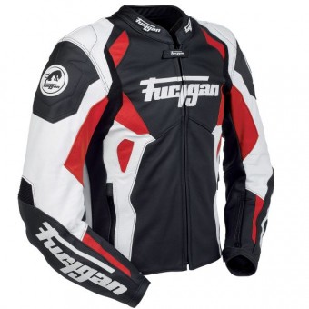 Furygan Spyder Negro Blanco Rojo