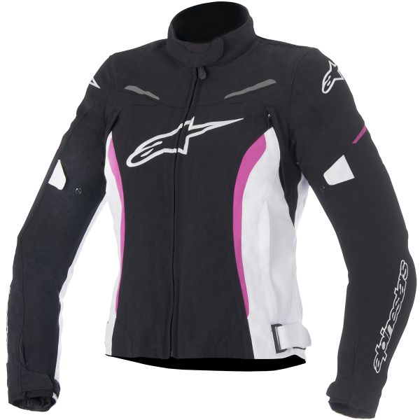 Cazadora moto Alpinestars Stella Rox Black White Fuchsia