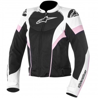 Oportunidades Alpinestars Stella T-GP Plus R Air Negro Blanco Rosa