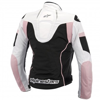 Alpinestars Stella T-GP Plus R Air Negro Blanco Rosa