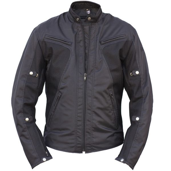 Cazadora moto Helstons Sunny Mesh Negro