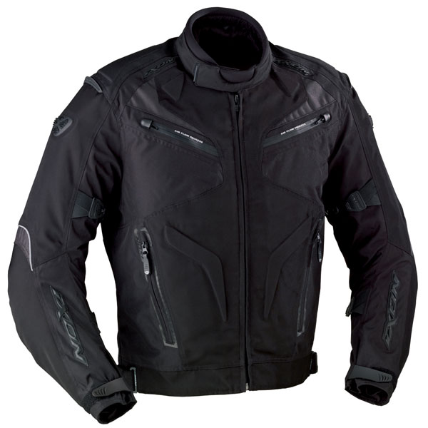 Cazadora moto Ixon Krypton Negro