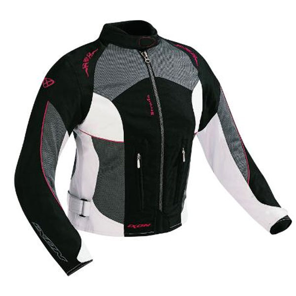 Cazadora moto Ixon Strada Negro Gris