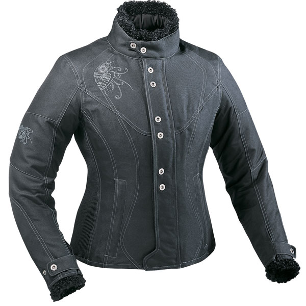 Cazadora moto Ixon Vega Curl Negro