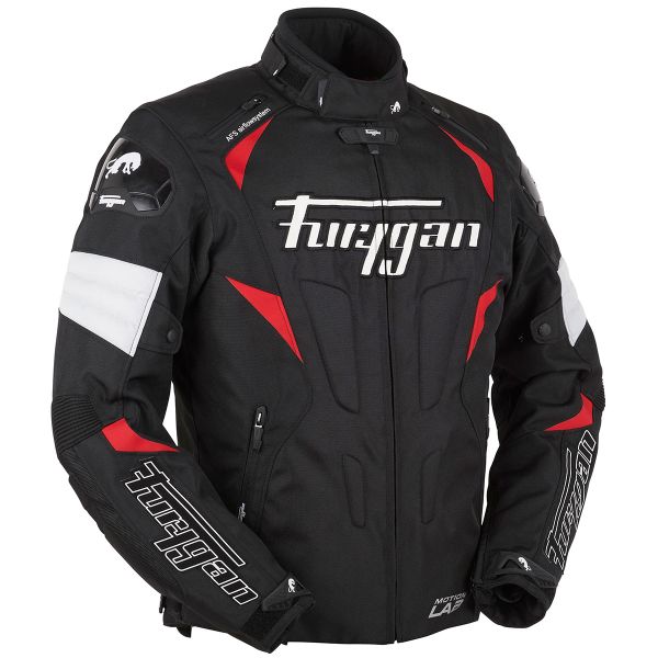 Furygan Wind Negro Blanco Rojo