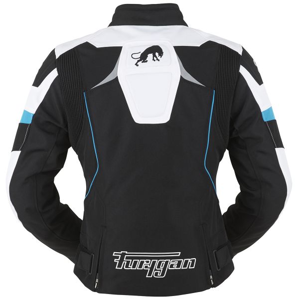 Furygan Xenia Black White Turquoise