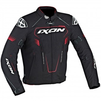 Cazadora moto Ixon Zephyr HP Black White Red