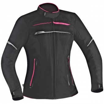 Cazadora moto Ixon Zetec Lady HP Black Pink