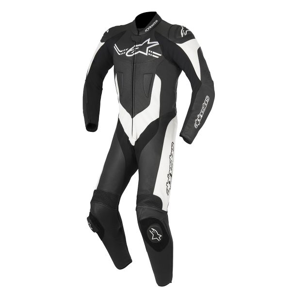 Mono Moto Cuero Alpinestars Challenger V2 Black White