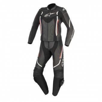 Mono Moto Cuero Alpinestars Stella Motegi V2 2P Black White Red