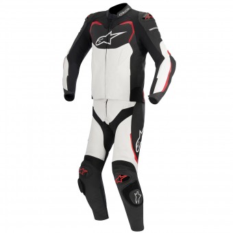 Mono Moto Cuero Alpinestars GP PRO 2PC Black White Red