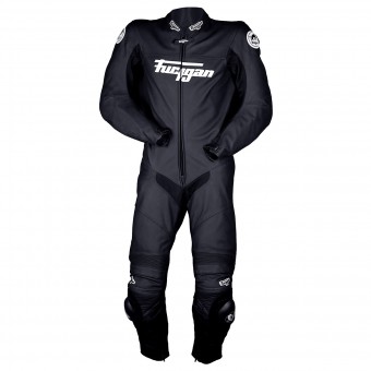 Mono Moto Cuero Furygan Prime Evo Negro Blanco Mono Moto Cuero Furygan Prime Evo Negro Blanco