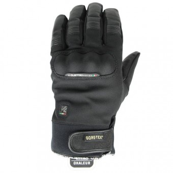 Guantes moto V'Quattro Commuter 2-1 Gore-Tex Negro