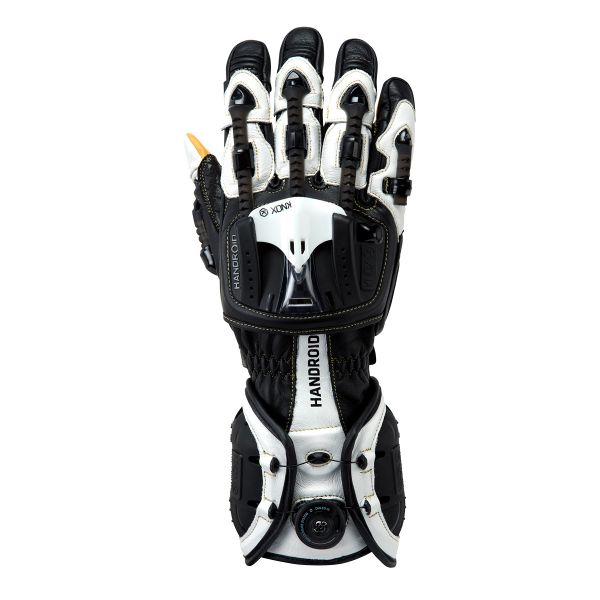 Guantes moto Knox Handroid MKIII Black White