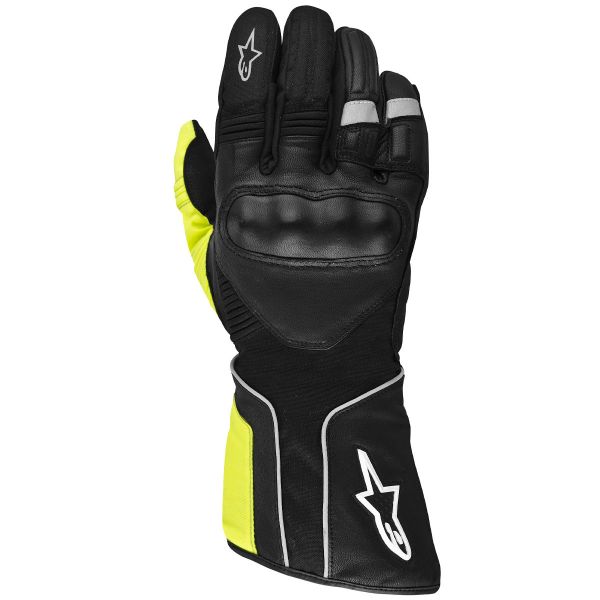 Guantes moto Alpinestars Overland Drystar Negro Amarillo Fluo