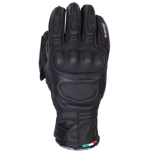 Guantes moto V'Quattro Pilote Negro