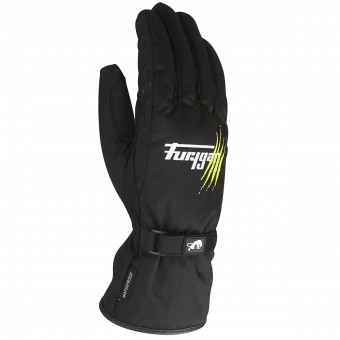 Guantes moto Furygan Raindrop Claw Negro Verde Fluo Guantes moto Furygan Raindrop Claw Negro Verde Fluo