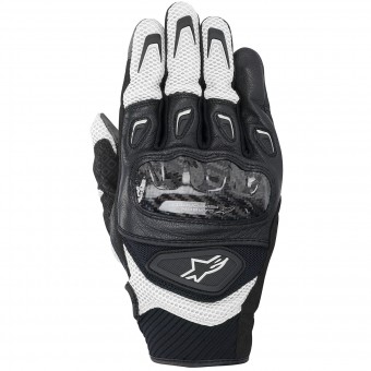 Guantes moto Alpinestars SMX-2 Air Carbon Black White