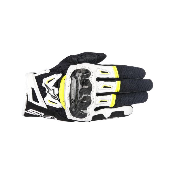Guantes moto Alpinestars SMX-2 Air Carbon V2 Amarillo Fluo Guantes moto Alpinestars SMX-2 Air Carbon V2 Amarillo Fluo