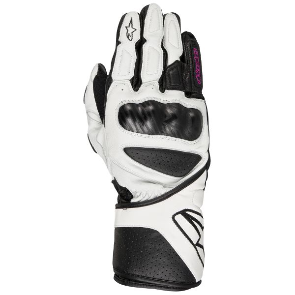 Guantes moto Alpinestars Stella SP-8 Blanco