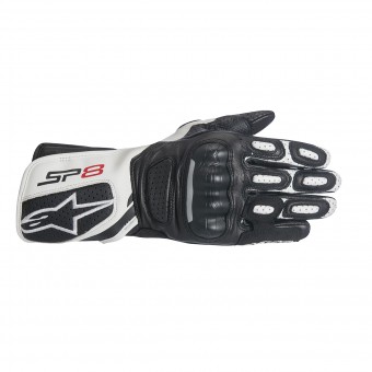 Guantes moto Alpinestars Stella SP-8 V2 Black White