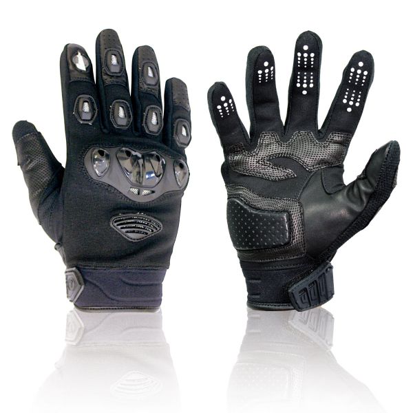Guantes moto Darts Warrior Negro