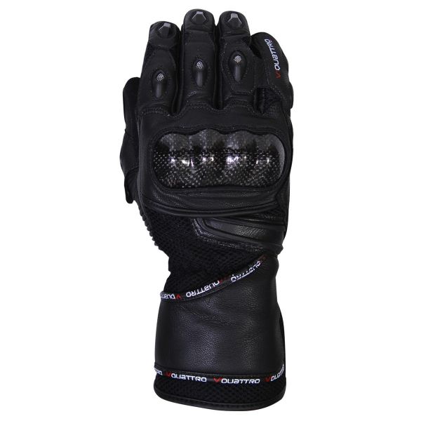 Guantes moto V'Quattro Bandit Negro