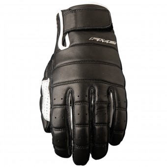 Guantes moto Five California Black White