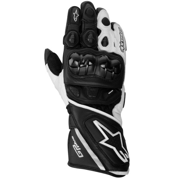 Guantes moto Alpinestars GP Plus Blanco Negro