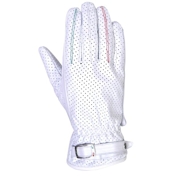Guantes moto V'Quattro Julia Aero Blanco
