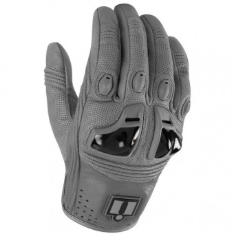 Guantes moto ICON Justice Grey