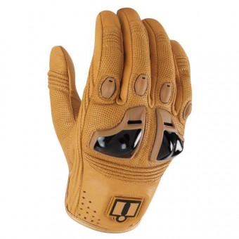 Guantes moto ICON Justice Tan