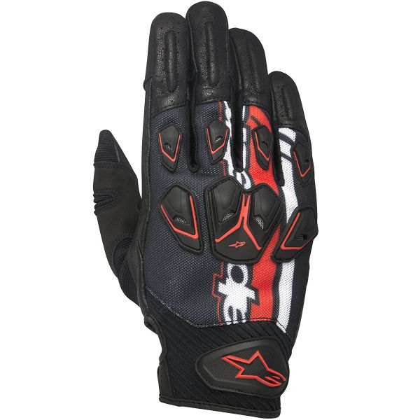 Guantes moto Alpinestars Masai Black Red White