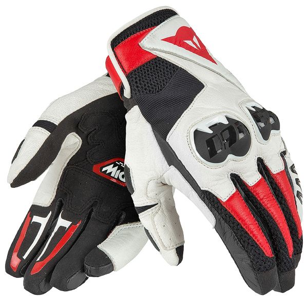 Guantes moto Dainese Mig C2 Black White Red