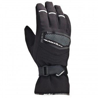 Guantes moto Ixon Pro Spy Kid HP Negro Blanco