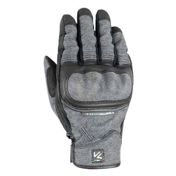 Guantes moto V'Quattro Raw Denim