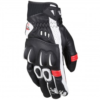 Guantes moto Furygan RG-17 Negro Blanco Rojo