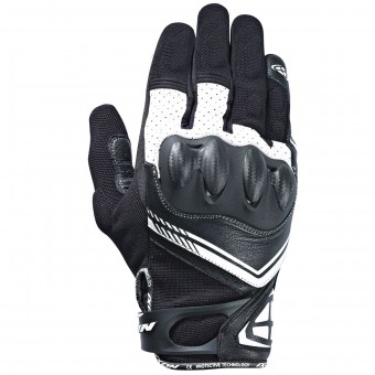 Guantes moto Ixon RS Drift Black White
