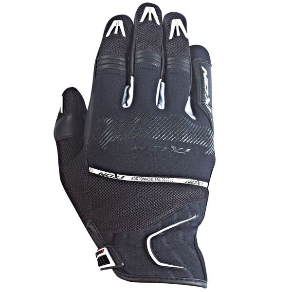 Guantes moto Ixon RS Lap Hp Black White