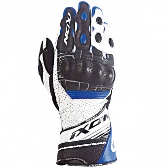Guantes moto Ixon Rs Rallye Hp Black White Blue