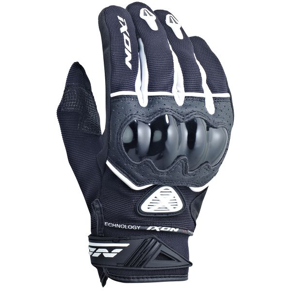 Guantes moto Ixon RS Scud HP Negro Blanco