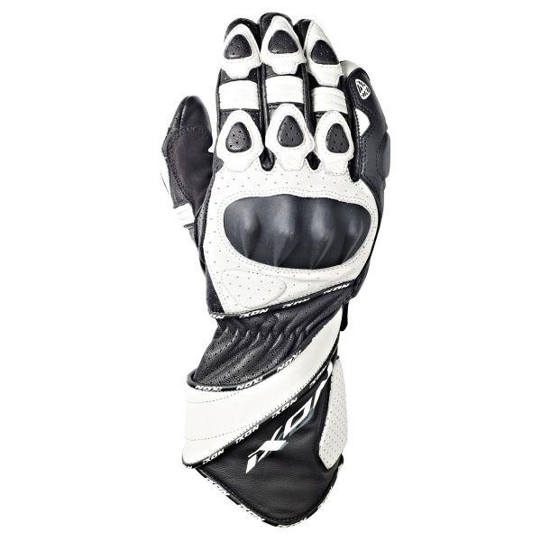 Guantes moto Ixon RS Top Ten HP Negro Blanco