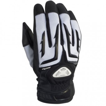 Guantes moto Ixon RS Whip HP Negro Blanco
