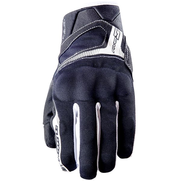 Guantes moto Five RS3 Black White