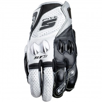 Guantes moto Five SF1 White Grey