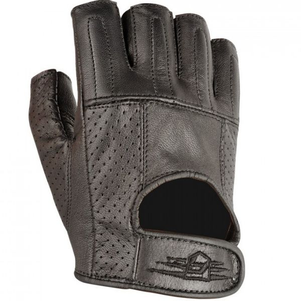 Guantes moto Akito Shorty Negro